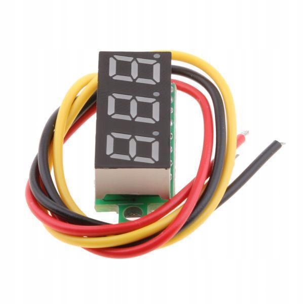 8X Digital Display Motorcycle Voltage Gauge