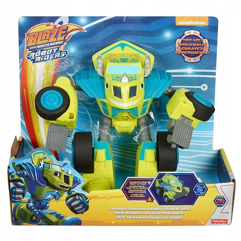 Blaze Pojazdy Roboty Rider Zeg