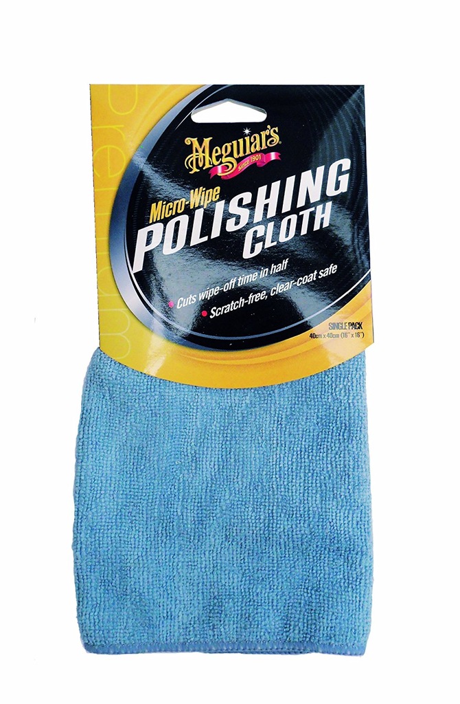 MEGUIARS POLISHING CLOTH MIKROFIBRA 40x40 LUBLIN