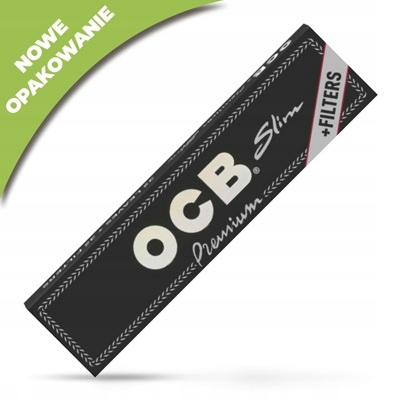 Bibułki OCB Slim PREMIUM + Filter 32szt - New PACK