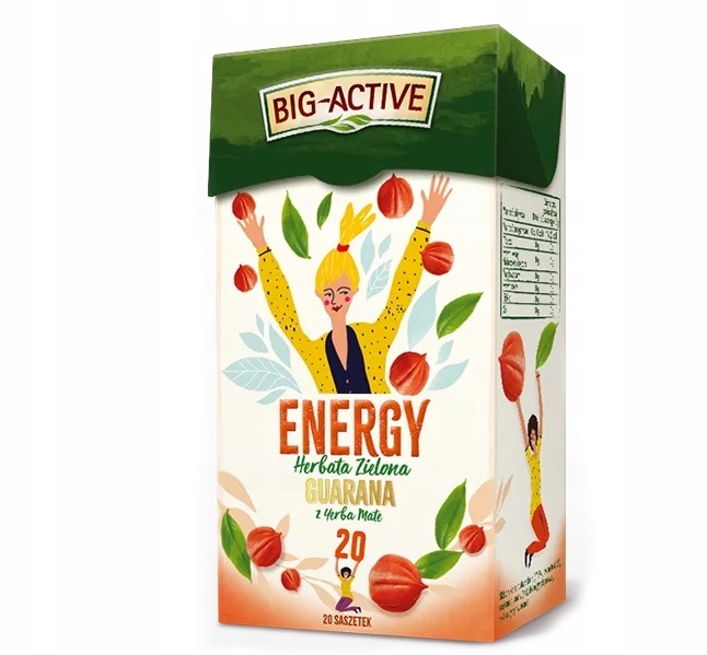 BIG-ACTIVE | HERBATA | ENERGY | 20 | 30g