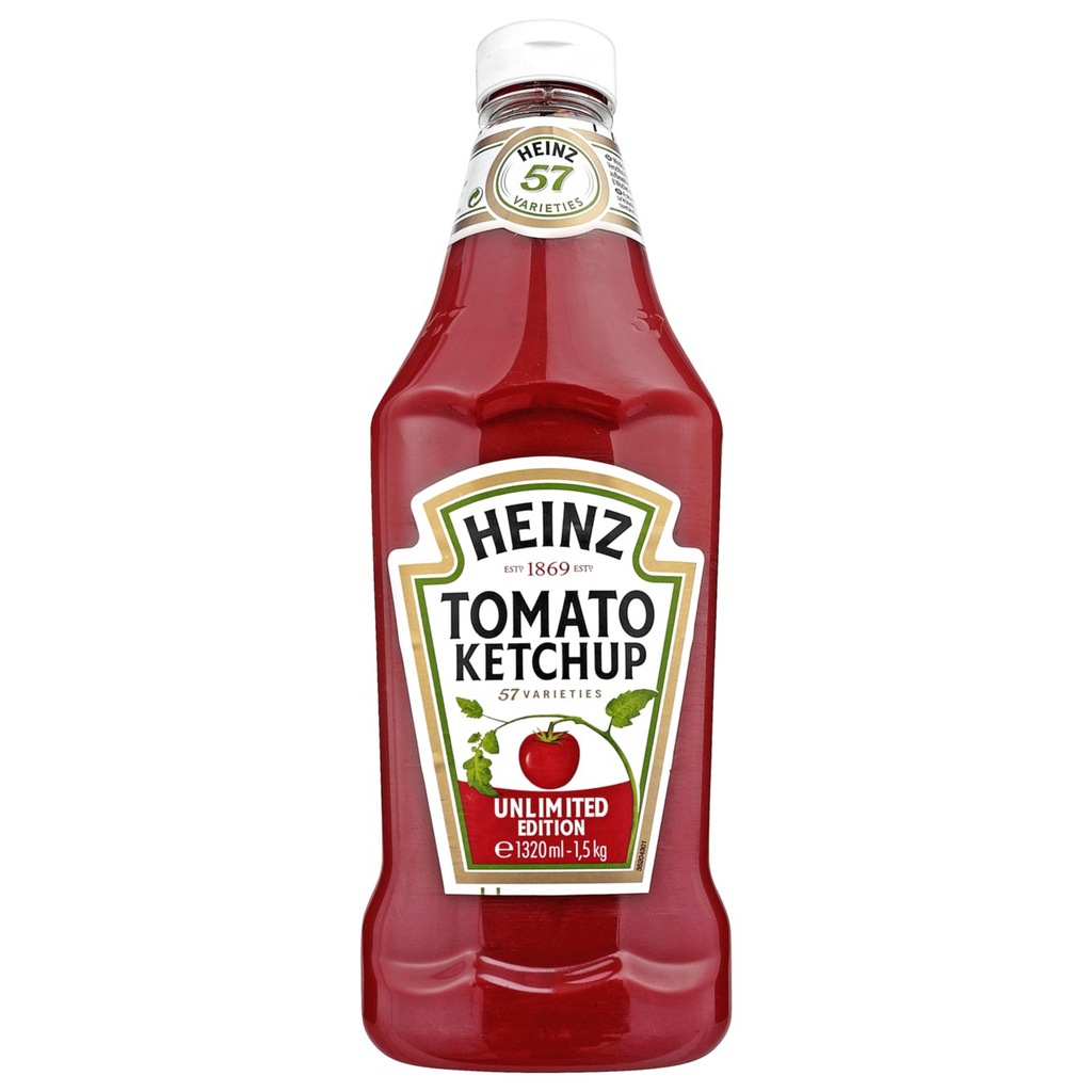 HEINZ Ketchup 1320ml - 1,5kg Niemiecki
