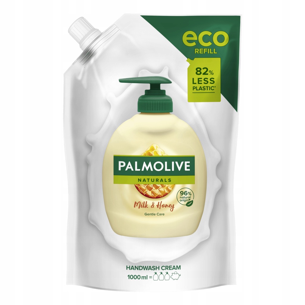 Palmolive Milk Honey Mleko Miód mydło w płynie ZAPAS 1L