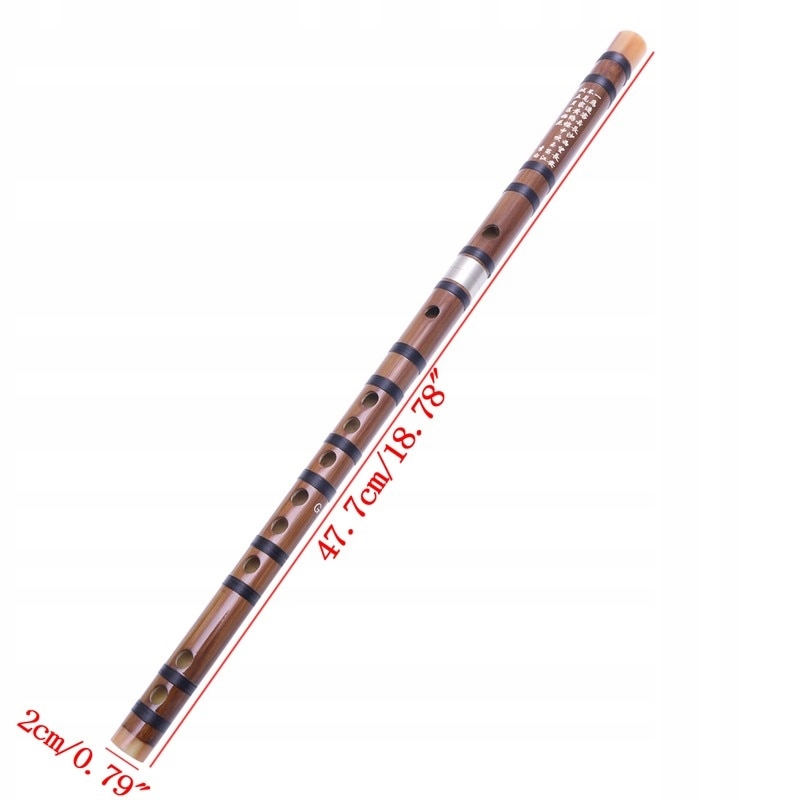 Flet poprzeczny bambusowy Dizi, tonacja G, N10