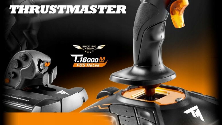 JOYSTICK THRUSTMASTER T16000 FCS HOTAS PC - 6834372439 - oficjalne