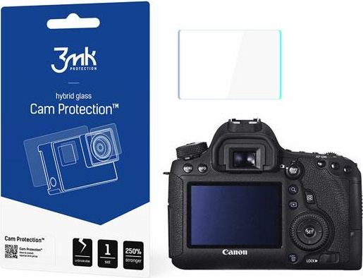 Szkło hybrydowe 3MK CamProtect do Canon EOS 80D