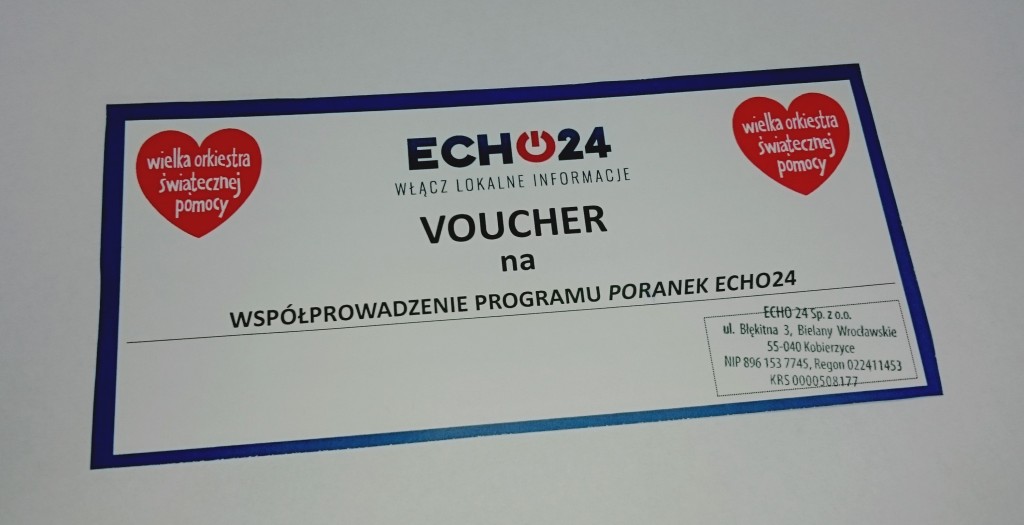 Współprowadzenie programu porannego w tv Echo24