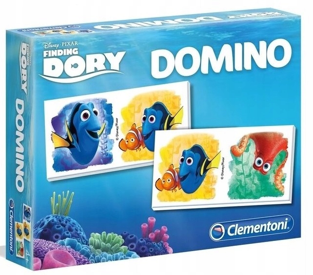 Gra Domino Gdzie jest Dory? Nemo Clementoni 13379