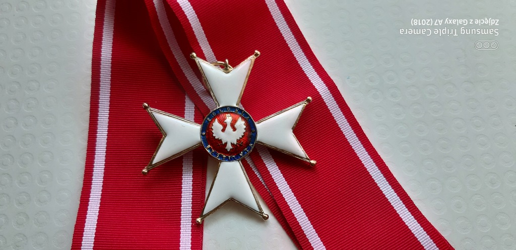 Krzyż Wielki Orderu Odrodzenia Polski, KL1 1918r