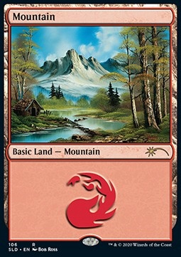 Mountain (V.2) SLD NM Foil Card