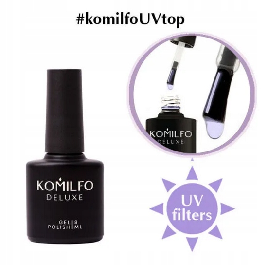 Komilfo No Wipe UV Top 15 ml