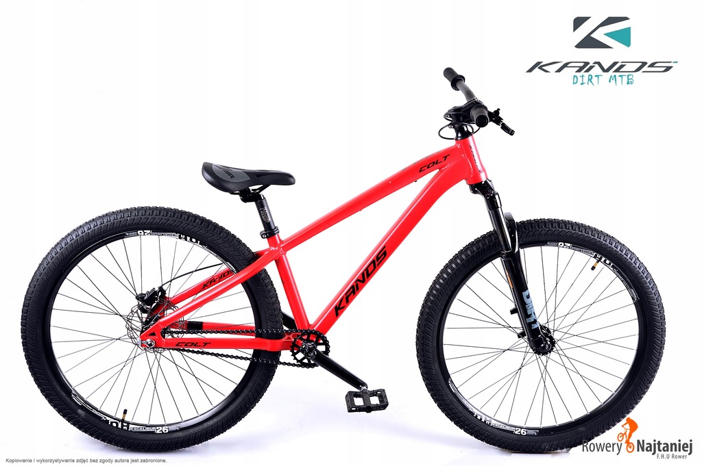 ROWER DIRT 26 KANDS COLT 2XT hydr. czerwony 2021 11251723557