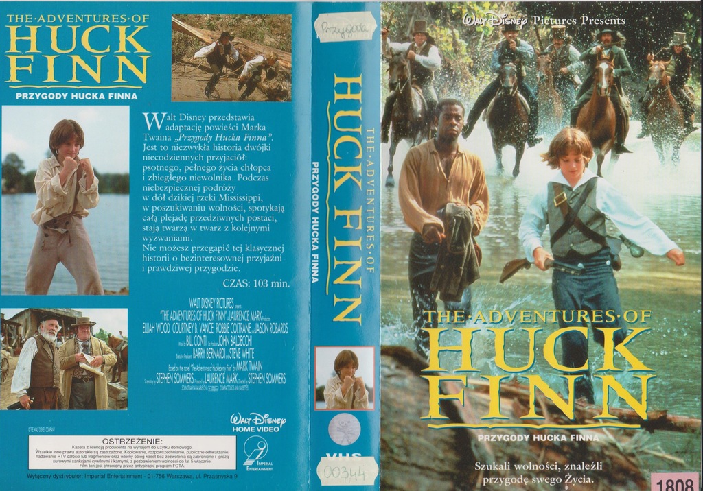 [VHS-918] PRZYGODY HUCKA FINA