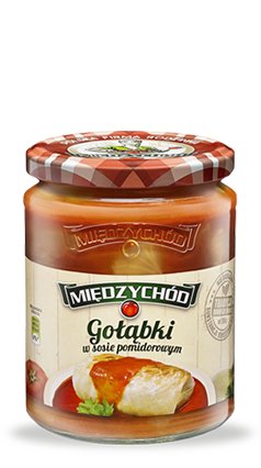 MIĘDZYCHÓD - GOŁĄBKI W SOSIE POMIDOROWYM 500g