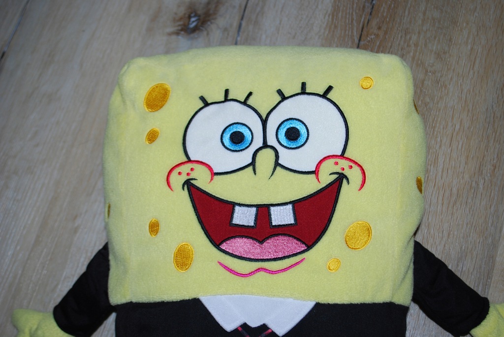 pluszak maskotka duży Spongebob poduszka 45 cm Firsher Price