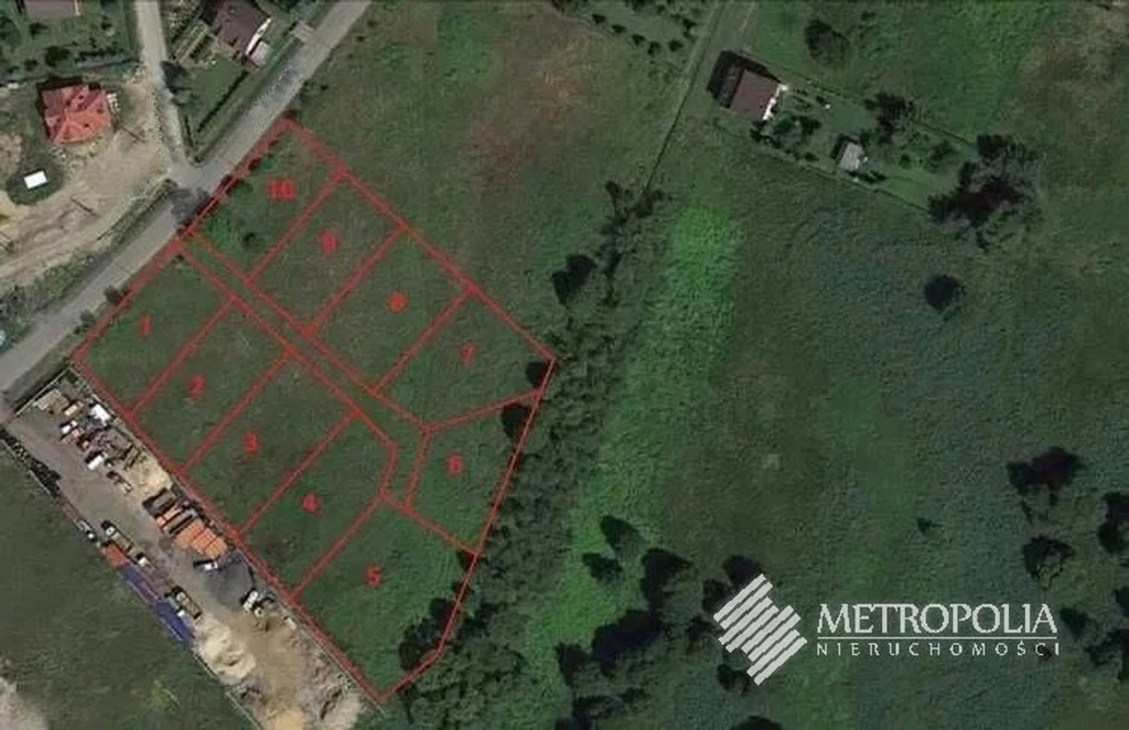 Działka, Jaworzno, Byczyna, 803 m²