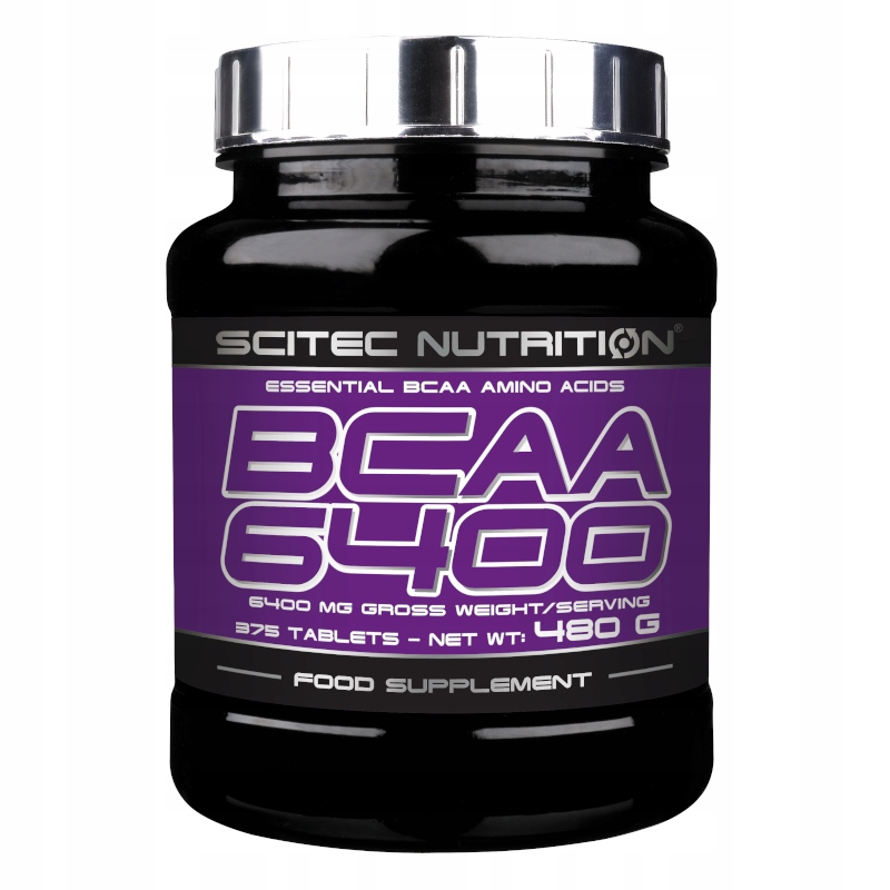 SCITEC BCAA 6400 375TAB AMINOKWASY MAX EXTRA HIT