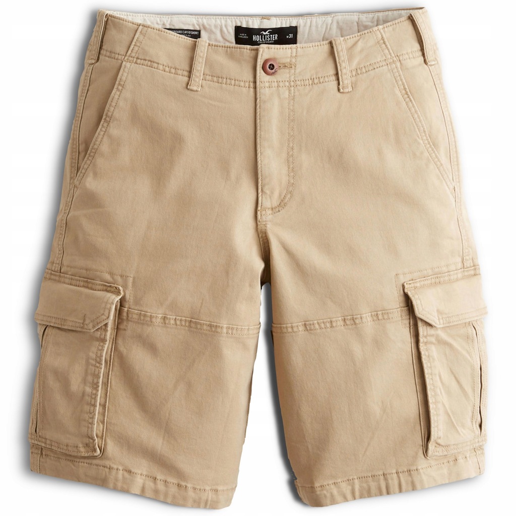 HOLLISTER by Abercrombie Spodenki Cargo Bojówki 30