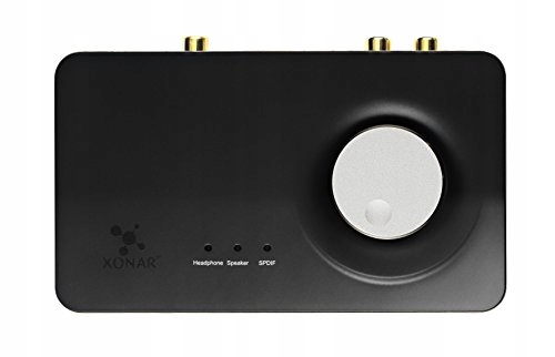 Asus Xonar U7 MKII 7,1 USB sound card with headphone amplifier, 192kHz/24-b