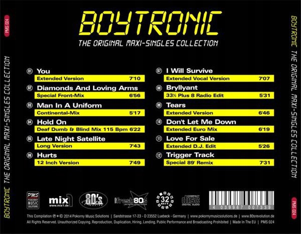 Купить Boytronic — оригинальная коллекция макси-синглов: отзывы, фото, характеристики в интерне-магазине Aredi.ru