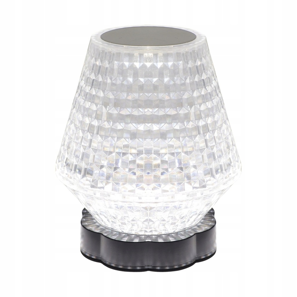 LAMPA STOŁOWA IDEUS ABI LED CRYSTAL 04403 WW CW PRZEZROCZYSTA