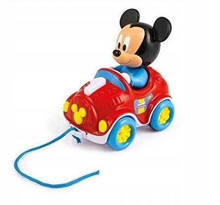 Baby Myszka Miki Mickey Samochodzik do ciągnięcia