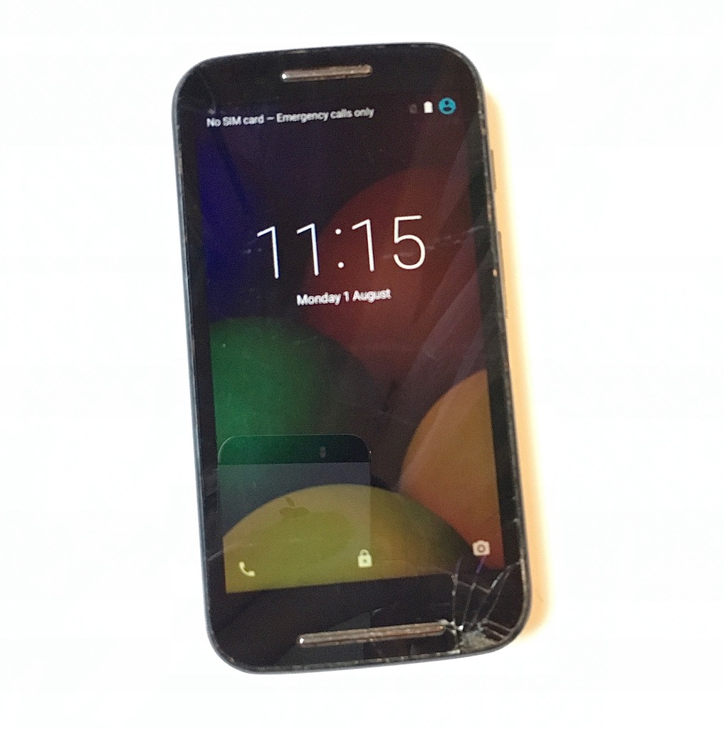Motorola Moto E XT1201 zbity, simlock