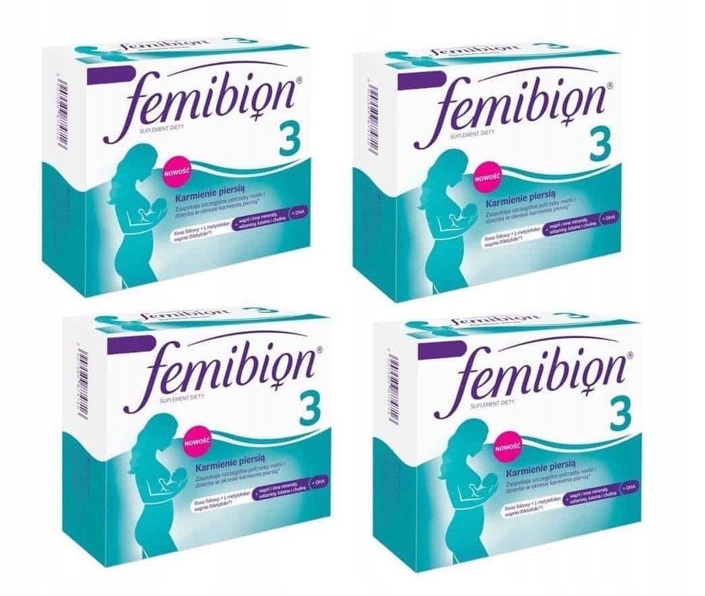 FEMIBION 3 Wsparcie płodu 28 Tabletek + 28 Kapsułe
