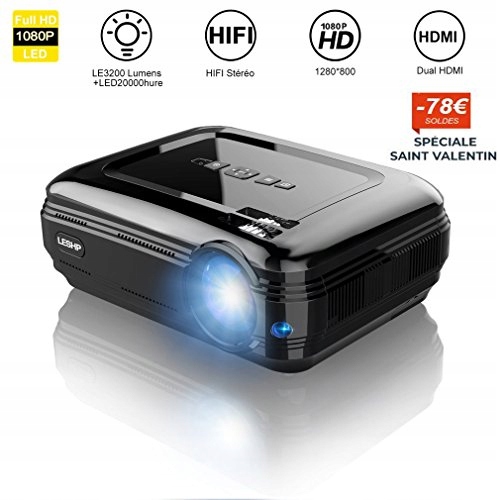 Projektor Icoco Leshp Hd 1080p Hdmi Vga Av Oficjalne Archiwum Allegro