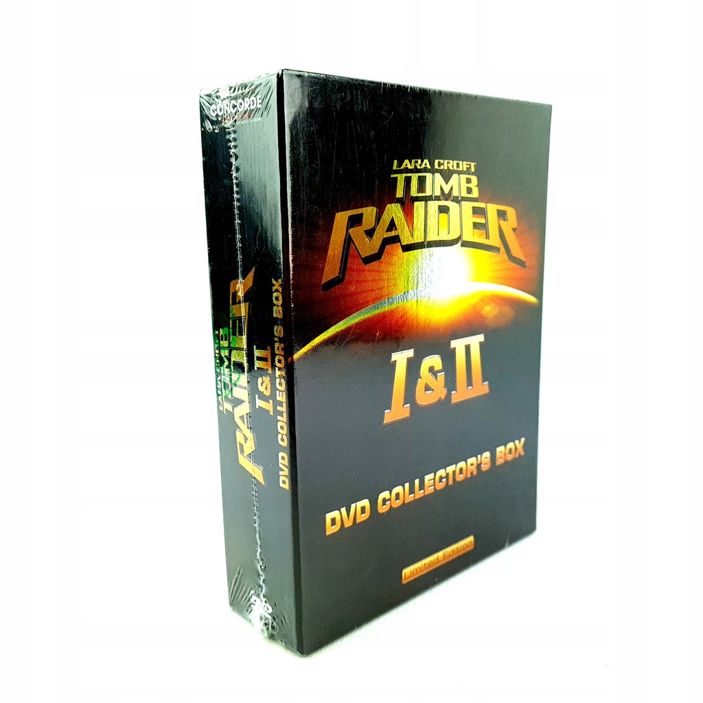 NOWA TOMB RAIDER 1 i 2 DVD COLLECTORS BOX