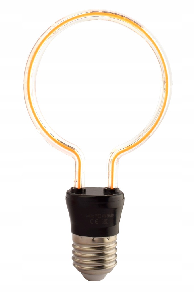 Żarówka LED E27 lampa A19 4W filament NOWOŚĆ
