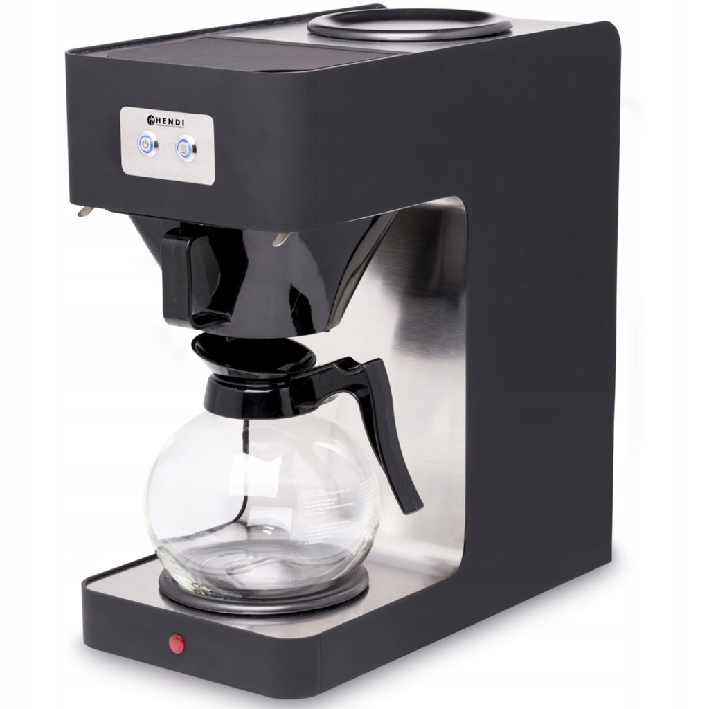 Kawiarka zaparzacz przelewowy do kawy z dzbankiem 1.8L do filtrów 110/250mm