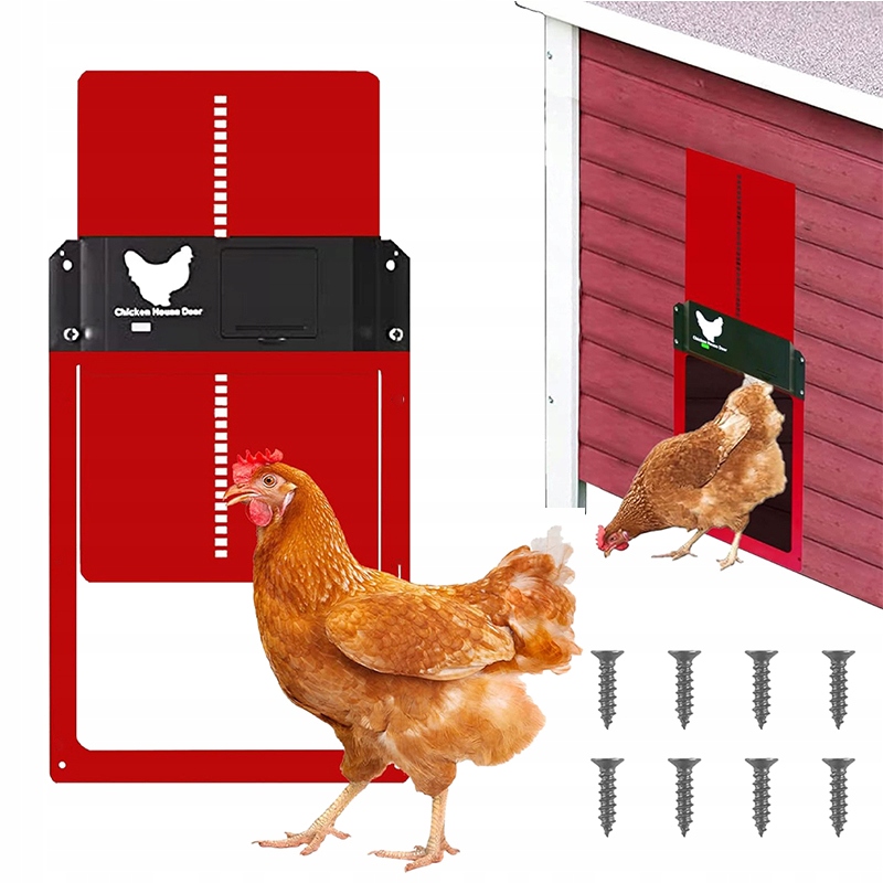 DRZWI DO KURNIKA AUTOMATYCZNE DRZWI DO KURNIKA Z TIMEREM STOP