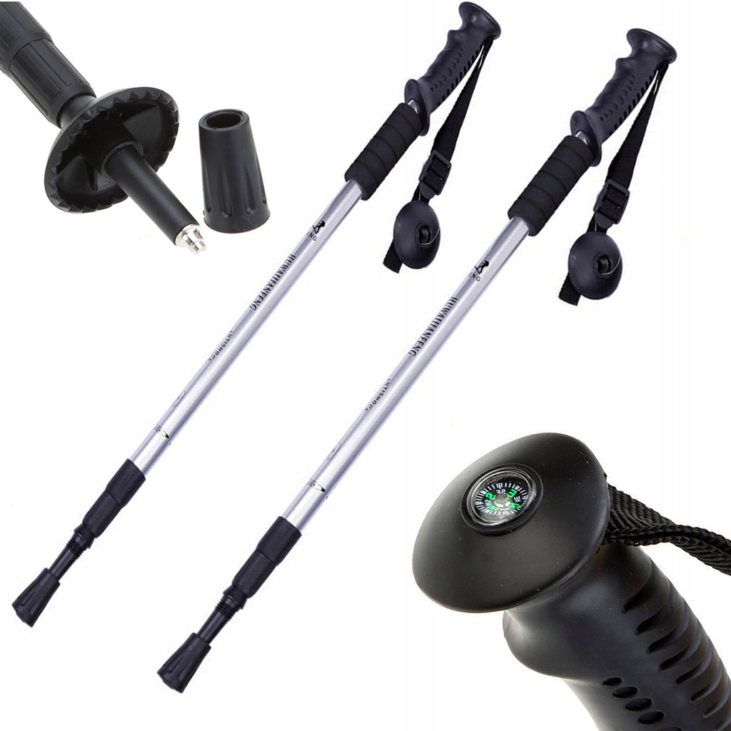 2szt KIJKI DO NORDIC WALKING KIJE TREKKINGOWE ***
