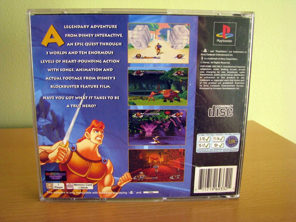 hercules playstation 1