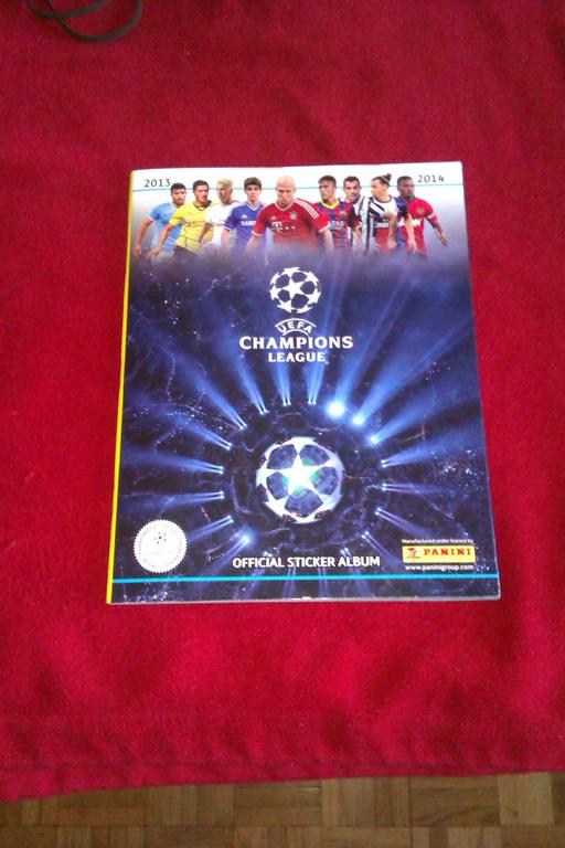 Album do naklejek PANINI- UEFA CHAMPIONS LEAGUE