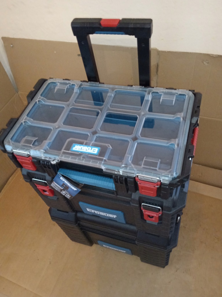 ZESTAW 3 SKRZYNEK NARZĘDZIOWYCH ERBAUER CONNECX 3 12653464694