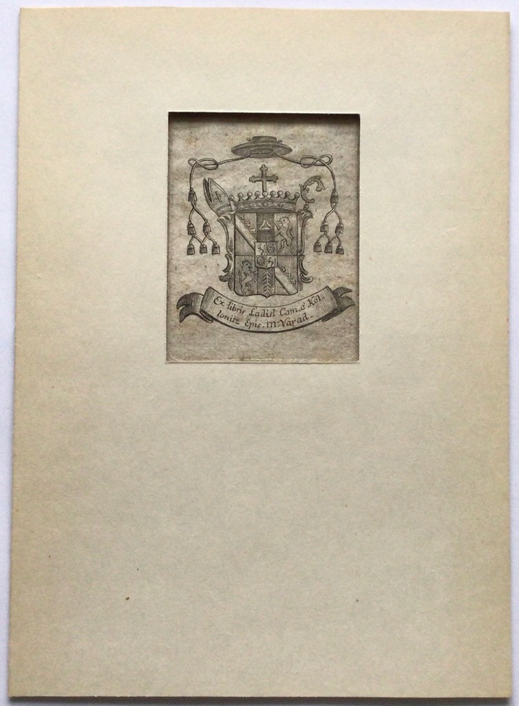 Ex-libris Ladislau Kollonitz (1705-1780)