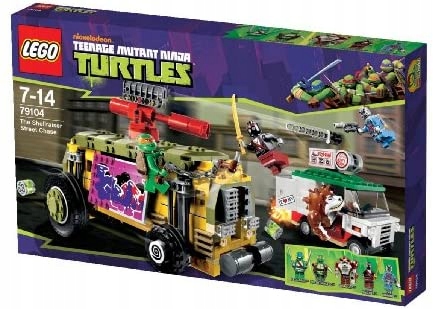 LEGO TURTLES 79104 POŚCIG ULICZNY