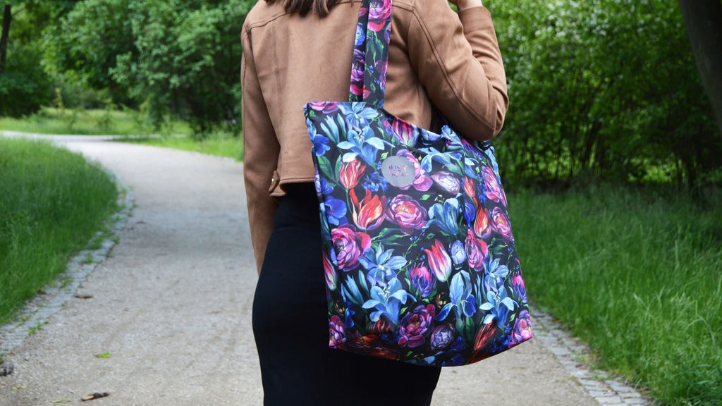 Torba Dark Flowers