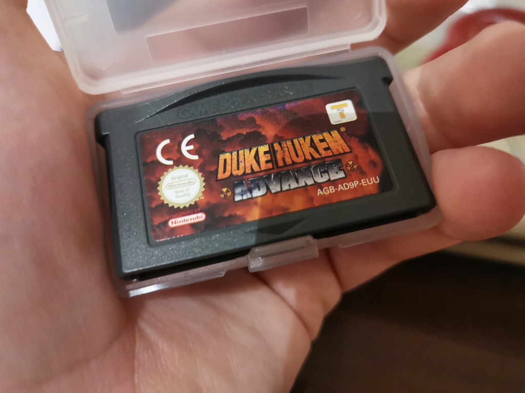 Gra duke nukem advance nintendo game boy micro