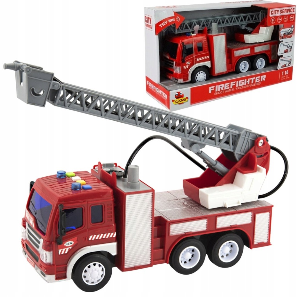 Straż pożarna wóz strażacki drabina strażak WY351B LUXMA