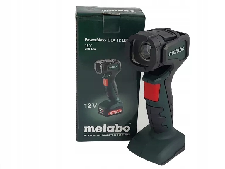 LATARKA AKUMULATOROWA METABO POWERMAXX ULA 12 LED - 12895115589 ...