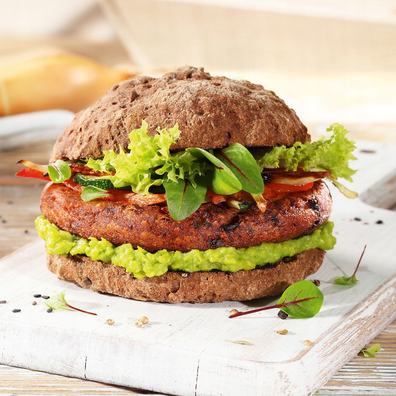 2 X VEGE HAMBURGER Z CZERWONEJ FASOLI 100 G