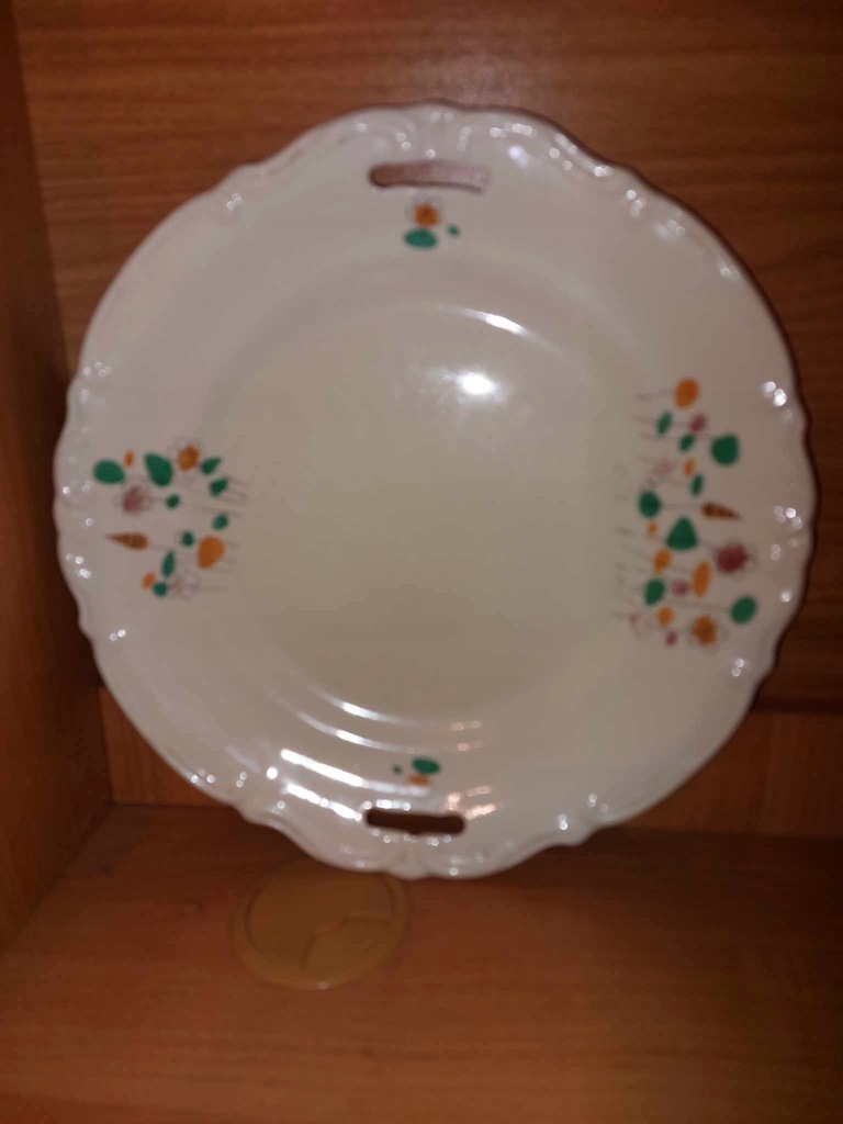 porcelanowy talerz ozdobny 29 cm krajowy