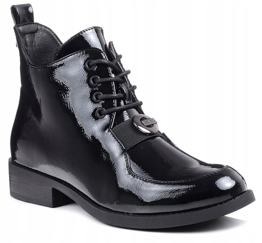 Botki damskie jesienne ocieplane Barski 75-112 40