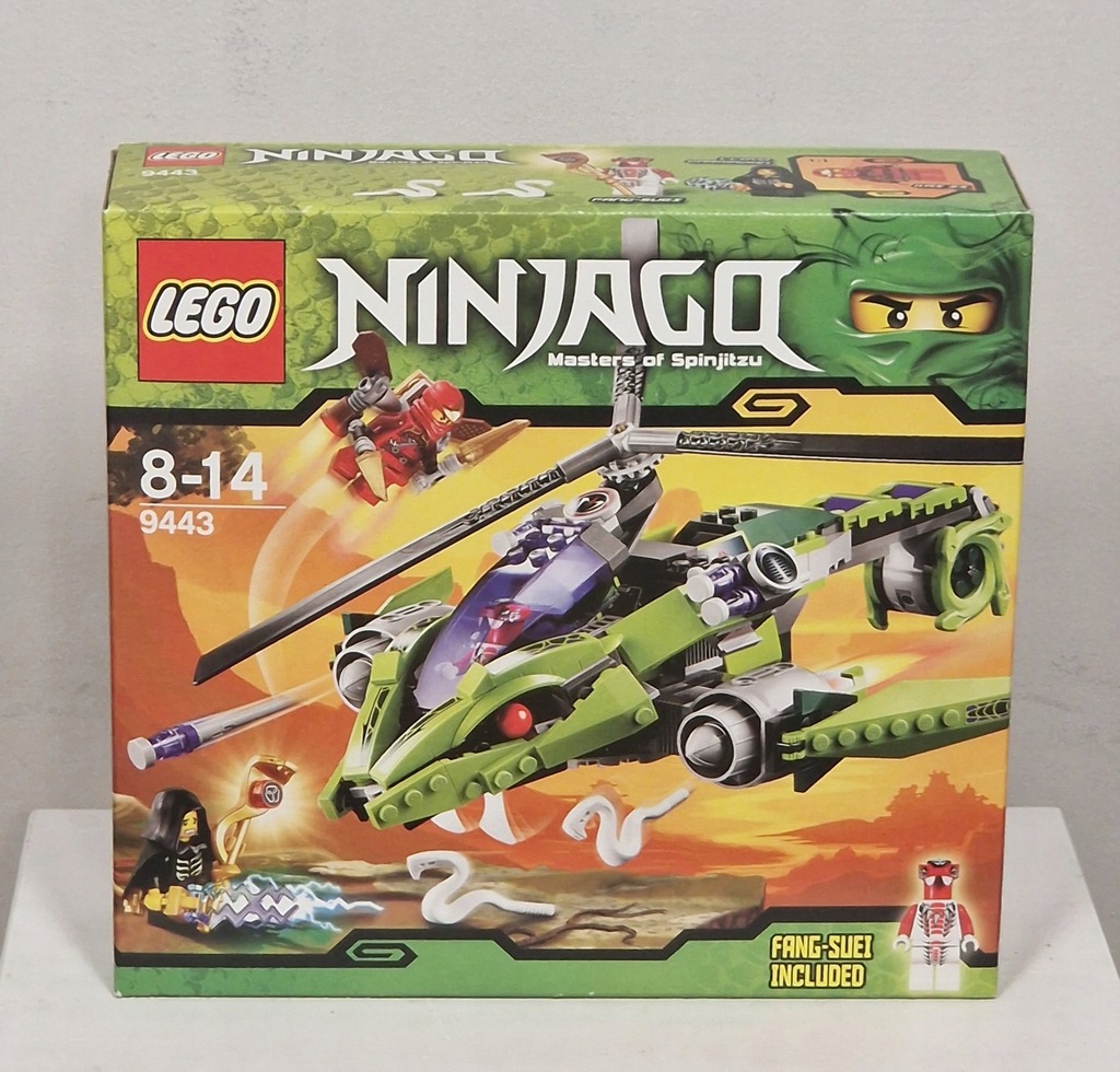 LEGO NINJAGO CHRZĘSTOKOPTER 9443 - 17150570061 - oficjalne