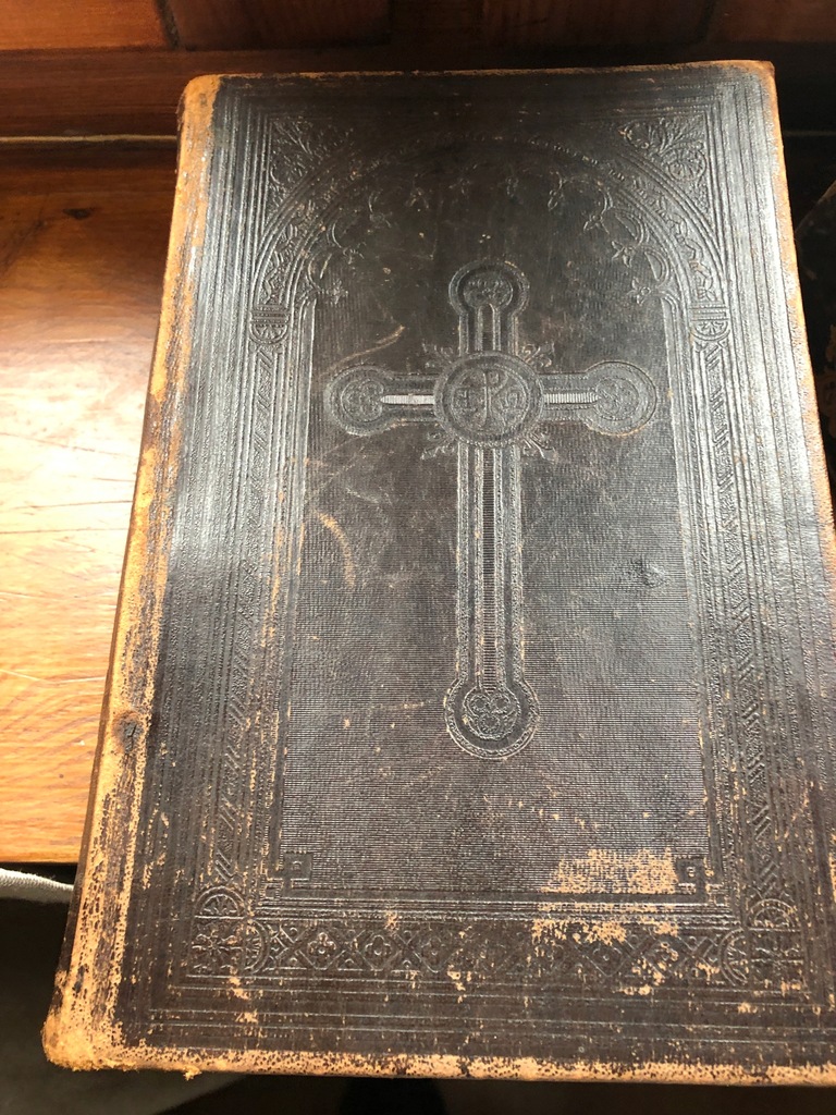 STARA BIBLIA Z ROKU 1895