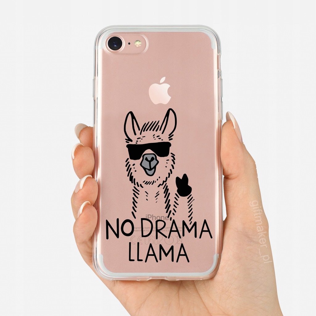 Etui Iphone 5 5s Se No Drama Llama Lama 7750536371 Oficjalne Archiwum Allegro