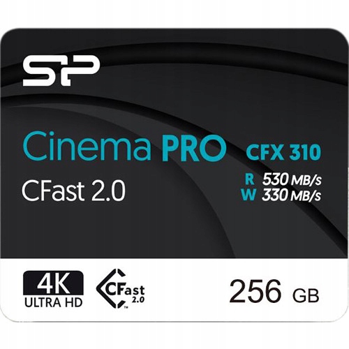 SILICON POWER Cinema Pro 256 GB CFast 2.0 SATA MLC